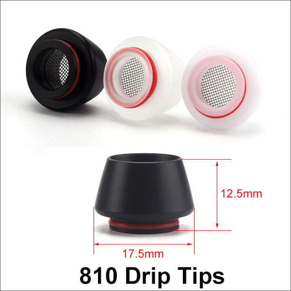 Anti-frying Oil  810 Drip Tips 3 Colors